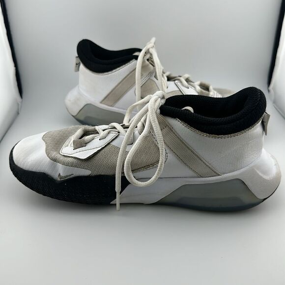 Nike Air Zoom Crossover Low White Metallic Gold sz 4Y - Picture 4 of 6